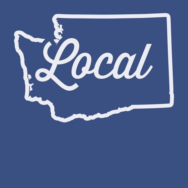 Washington Local T-Shirt BLUE