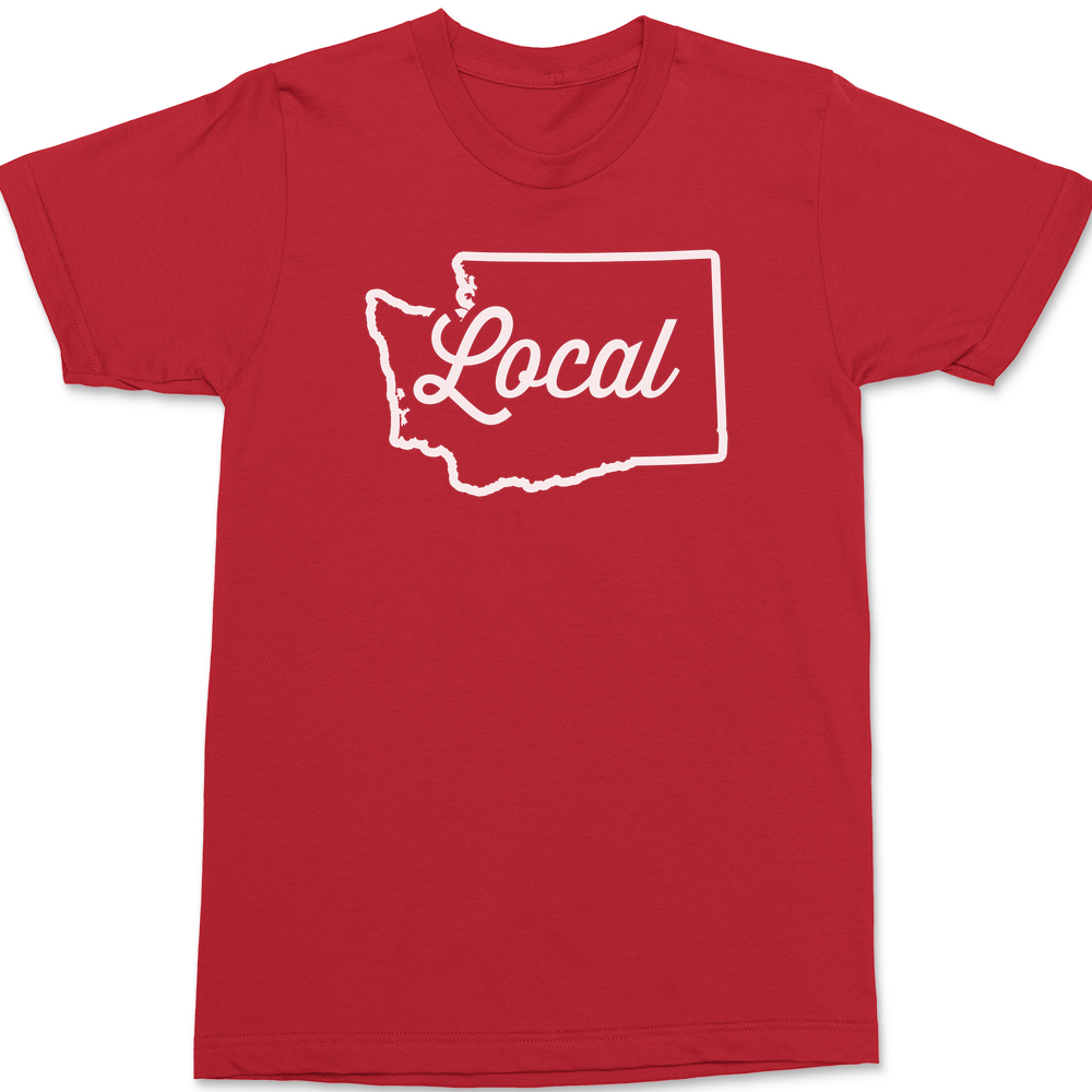 Washington Local T-Shirt RED