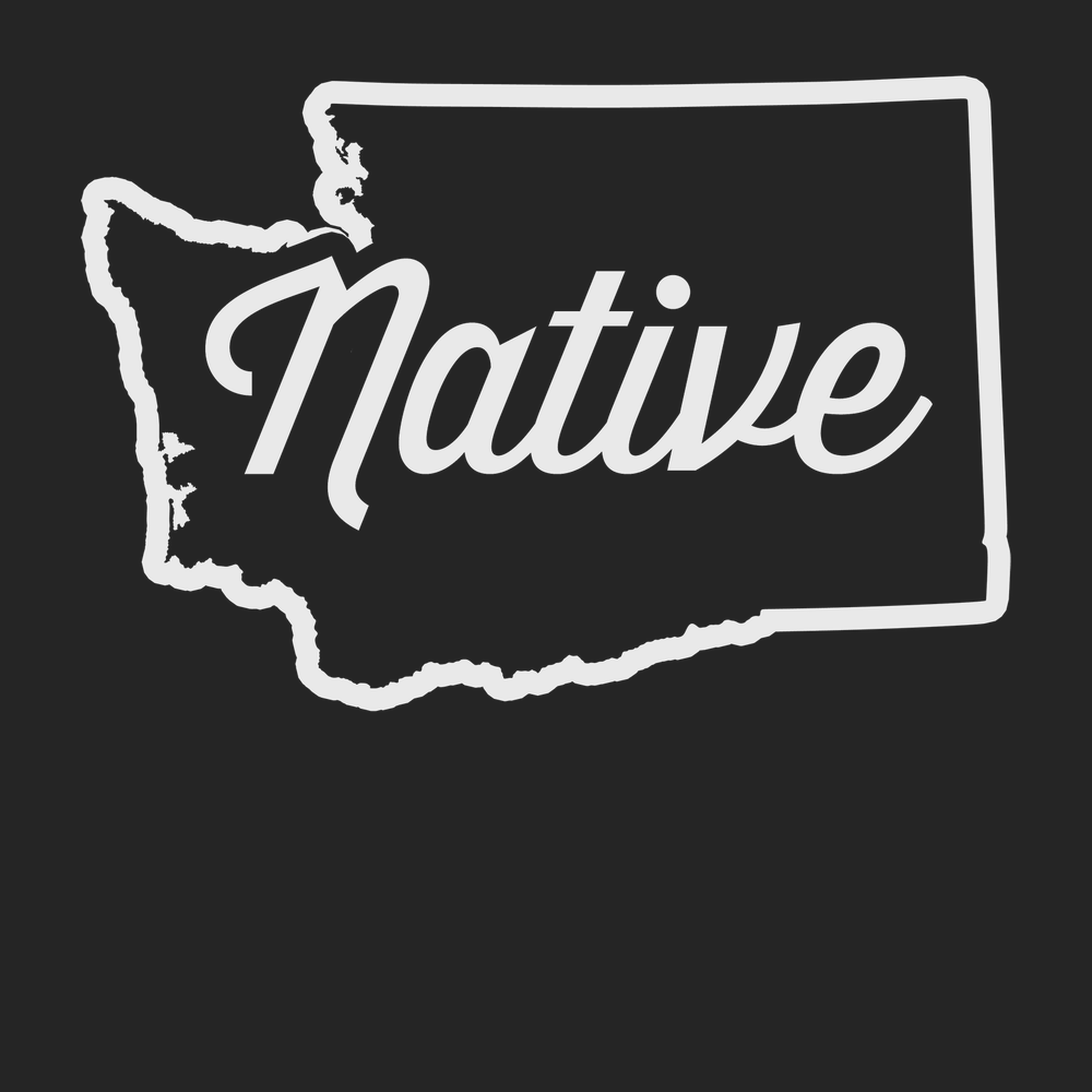 Washington Native T-Shirt BLACK