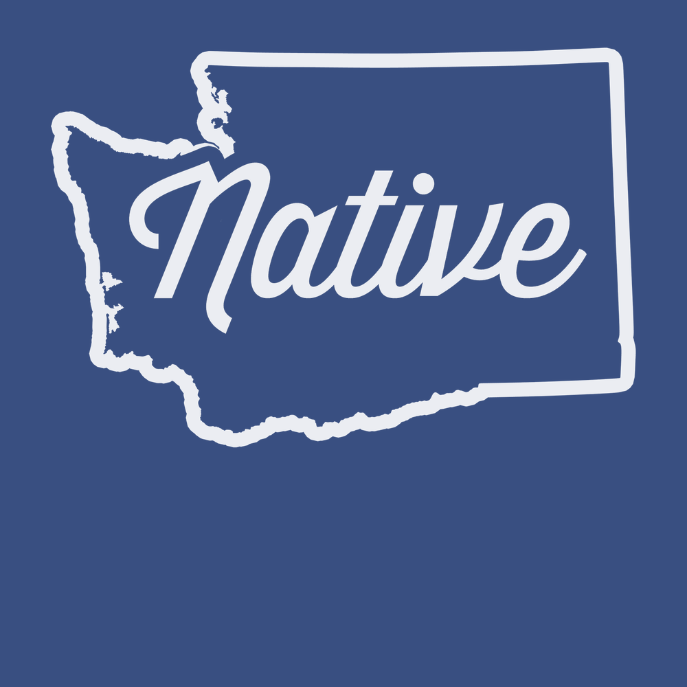 Washington Native T-Shirt BLUE