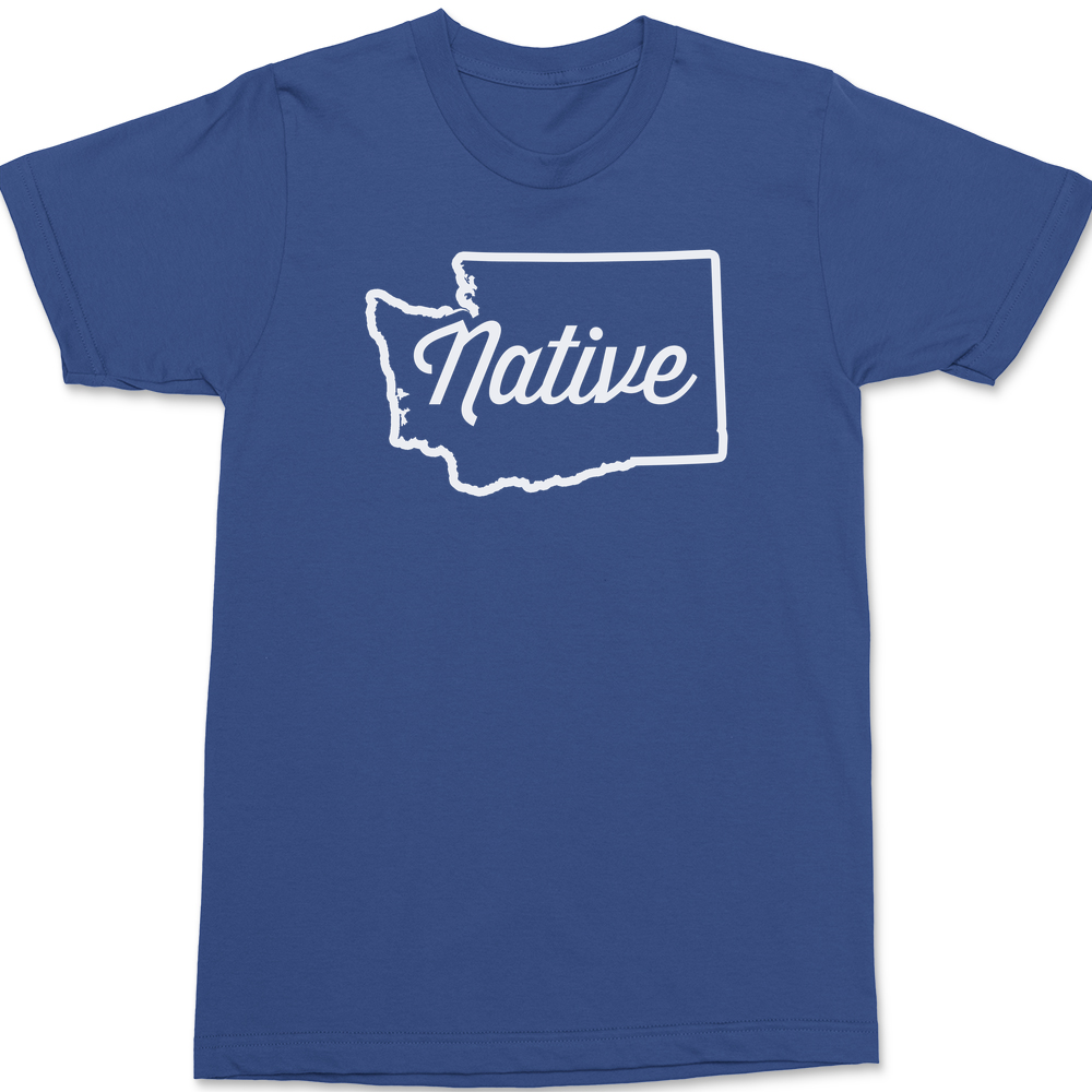 Washington Native T-Shirt BLUE