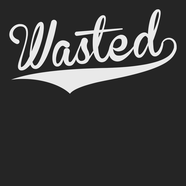 Wasted T-Shirt BLACK