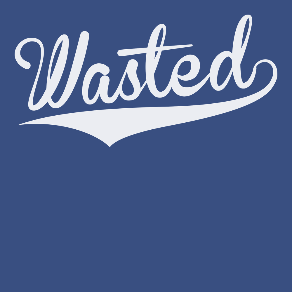 Wasted T-Shirt BLUE