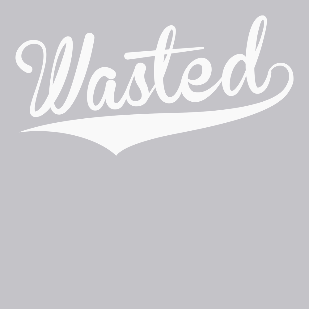 Wasted T-Shirt SILVER