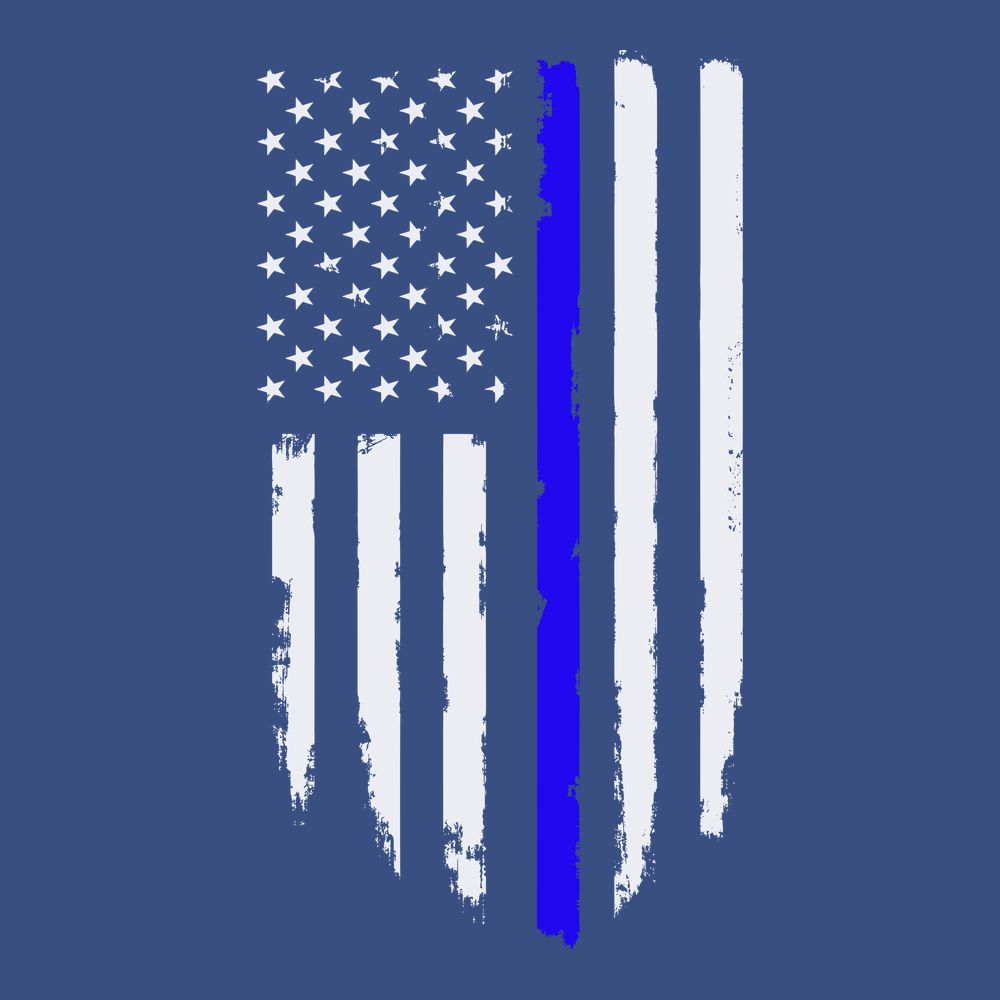We Back The Blue T-Shirt BLUE