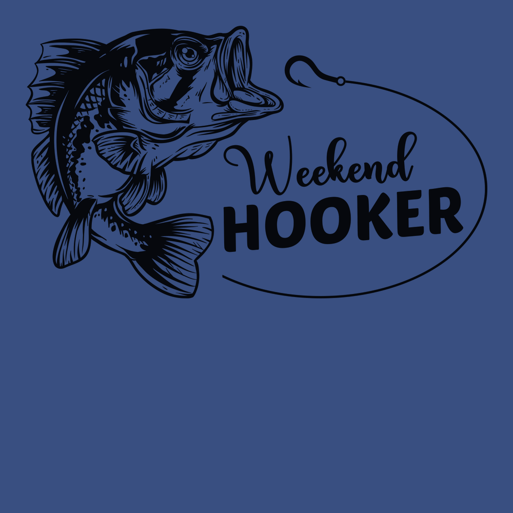 Weekend Hooker T-Shirt BLUE