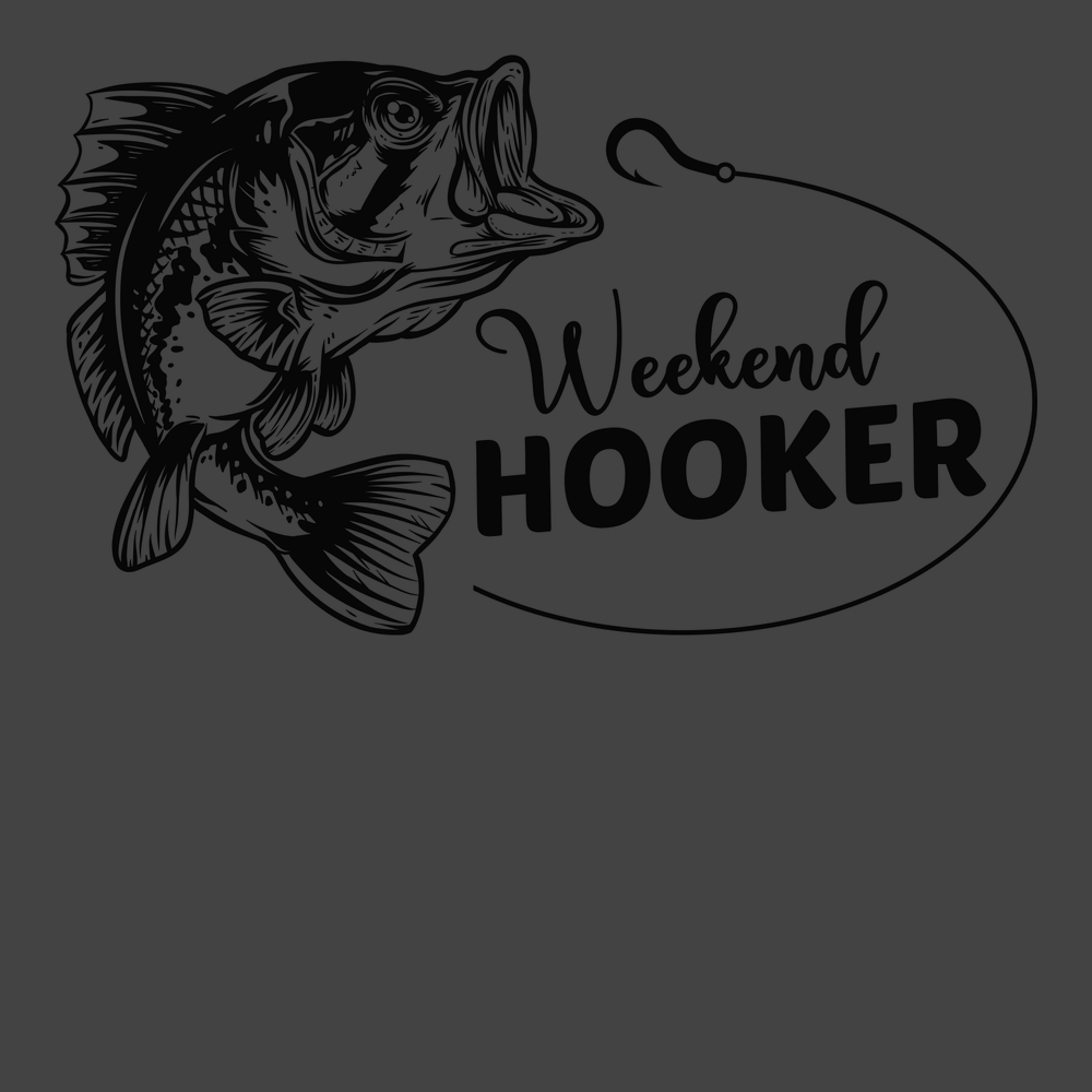 Weekend Hooker T-Shirt CHARCOAL