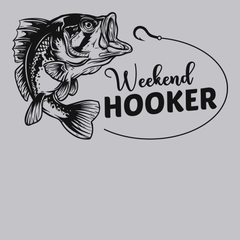 Weekend Hooker T-Shirt SILVER
