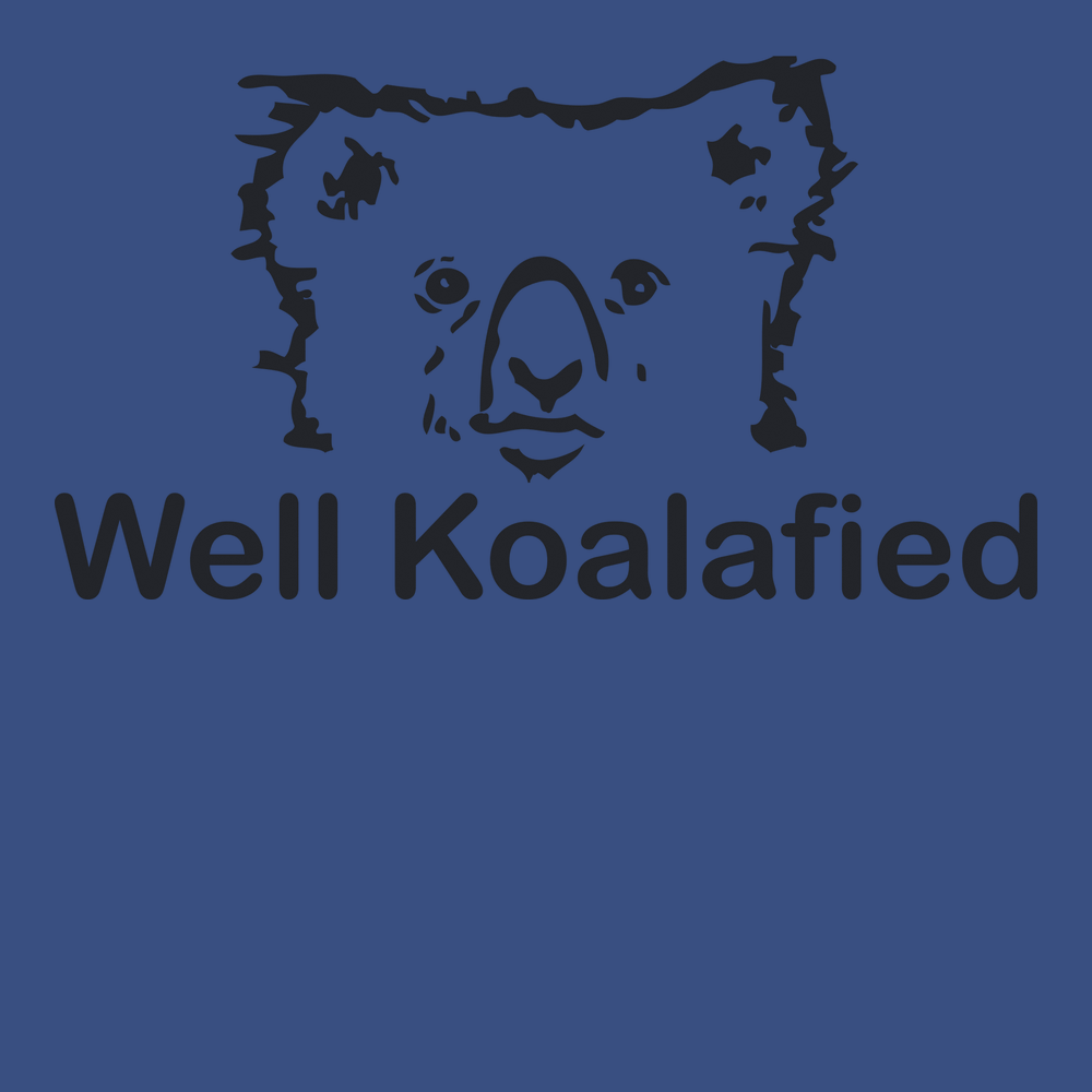 Well Koalafied T-Shirt BLUE