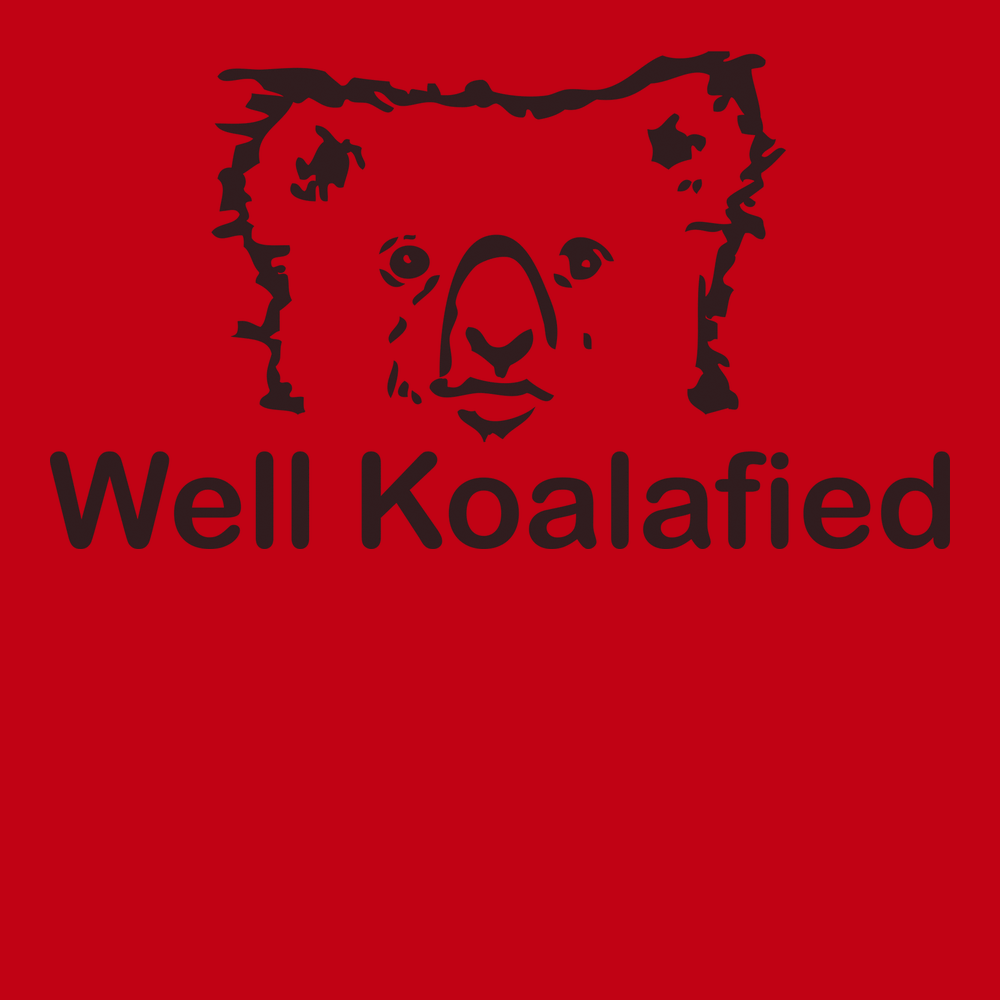 Well Koalafied T-Shirt RED