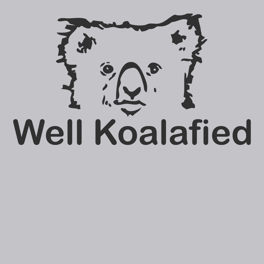 Well Koalafied T-Shirt SILVER