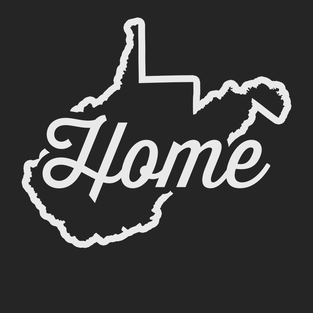 West Virginia Home T-Shirt BLACK