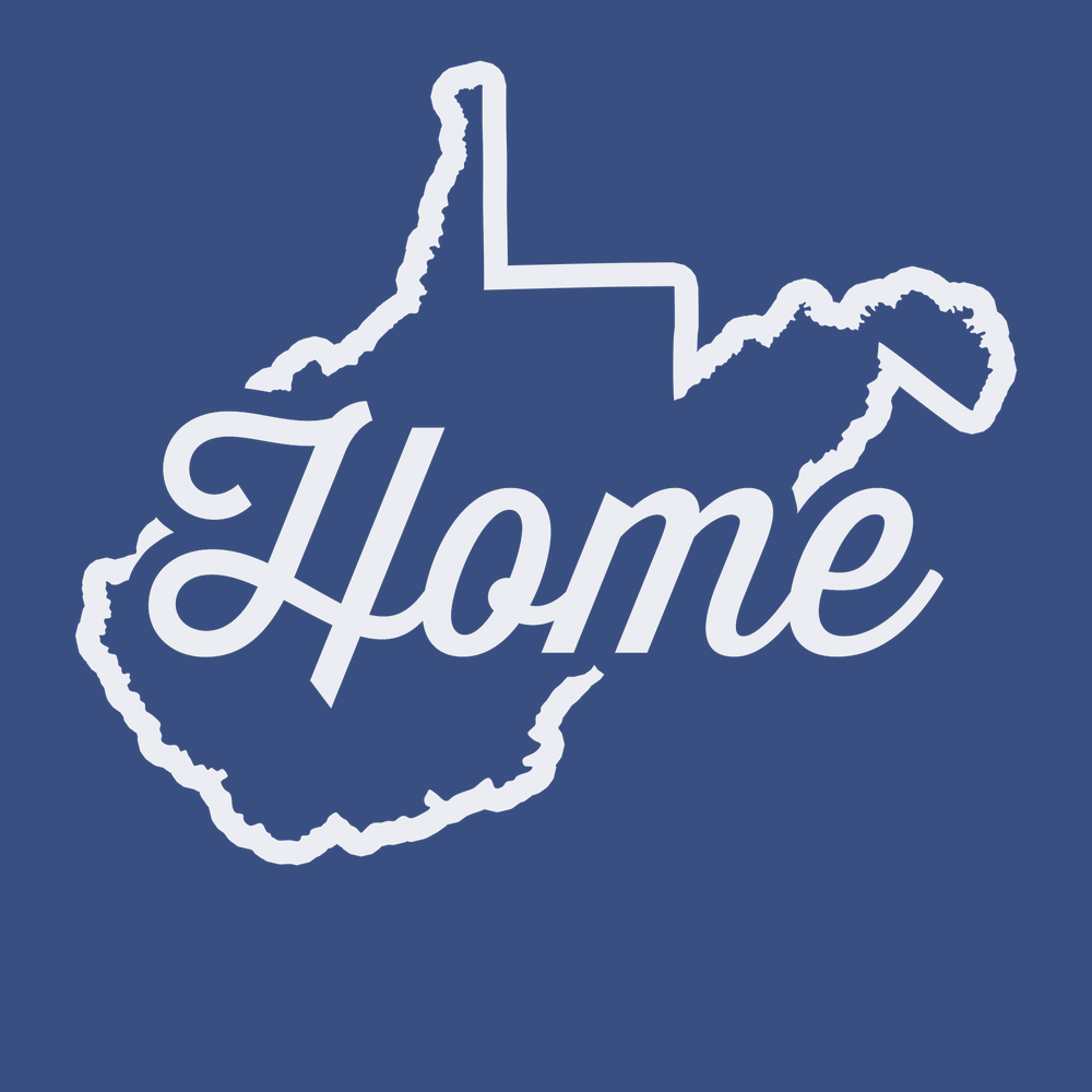 West Virginia Home T-Shirt BLUE