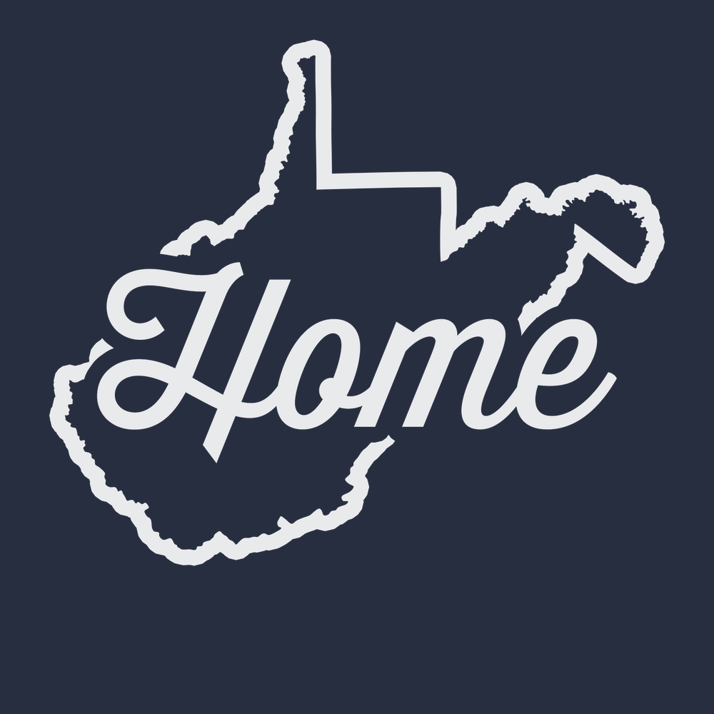 West Virginia Home T-Shirt NAVY