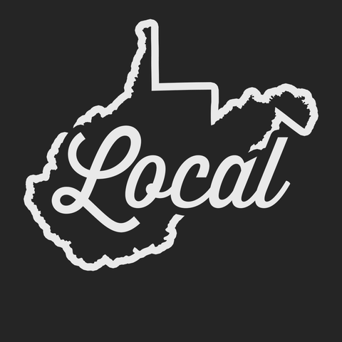 West Virginia Local T-Shirt BLACK