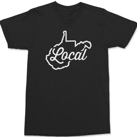 West Virginia Local T-Shirt BLACK