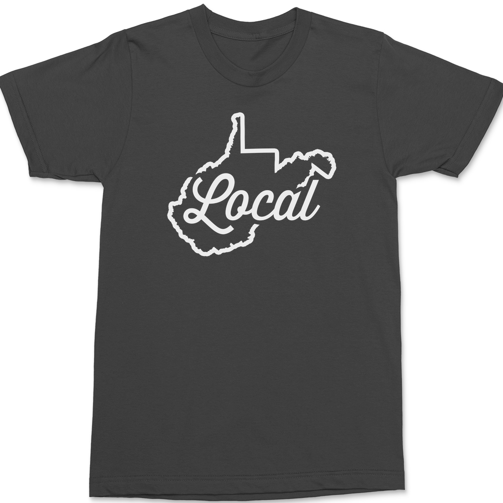 West Virginia Local T-Shirt CHARCOAL