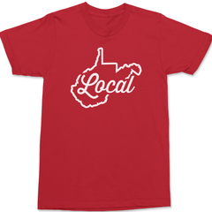 West Virginia Local T-Shirt RED