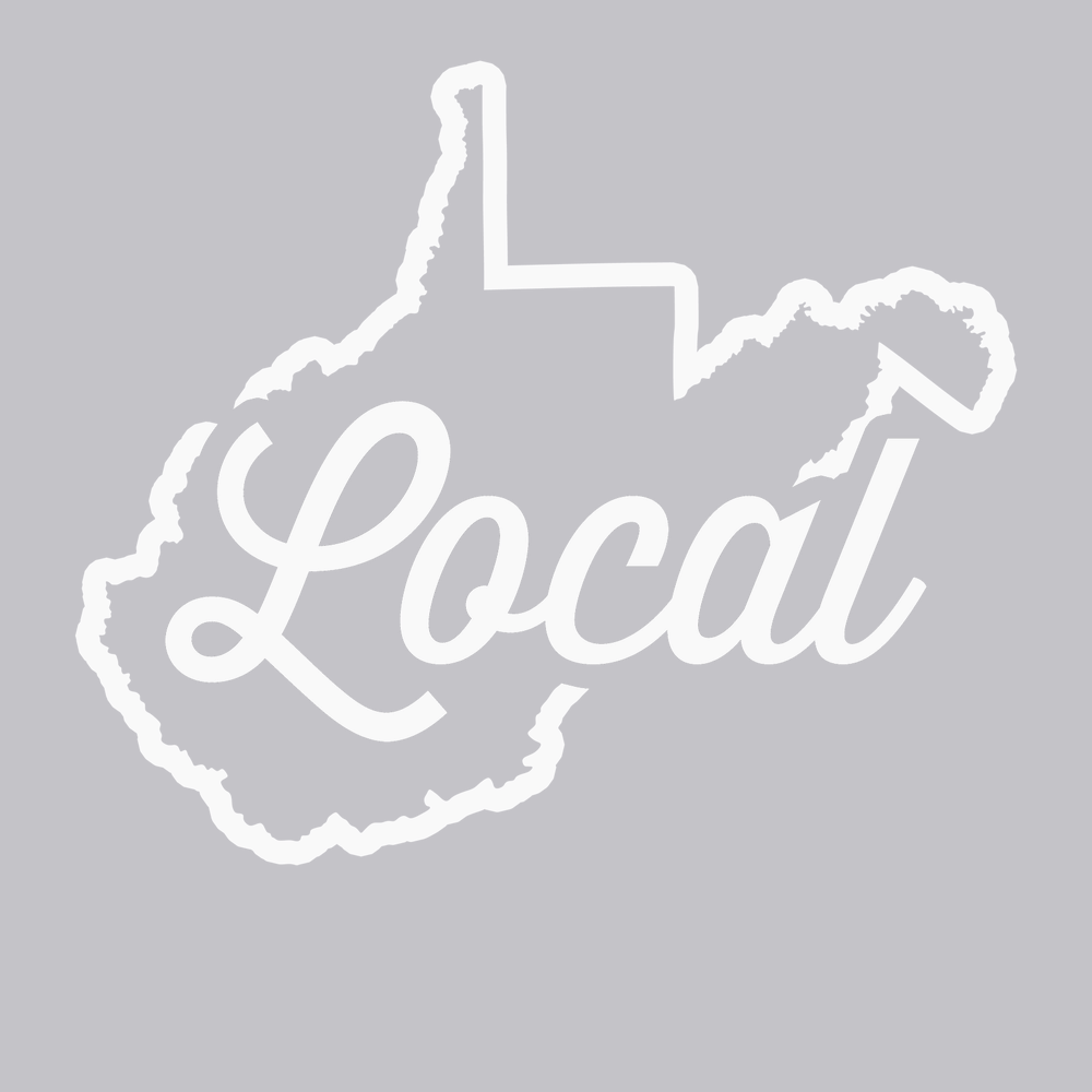 West Virginia Local T-Shirt SILVER