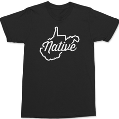 West Virginia Native T-Shirt BLACK