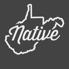 West Virginia Native T-Shirt CHARCOAL