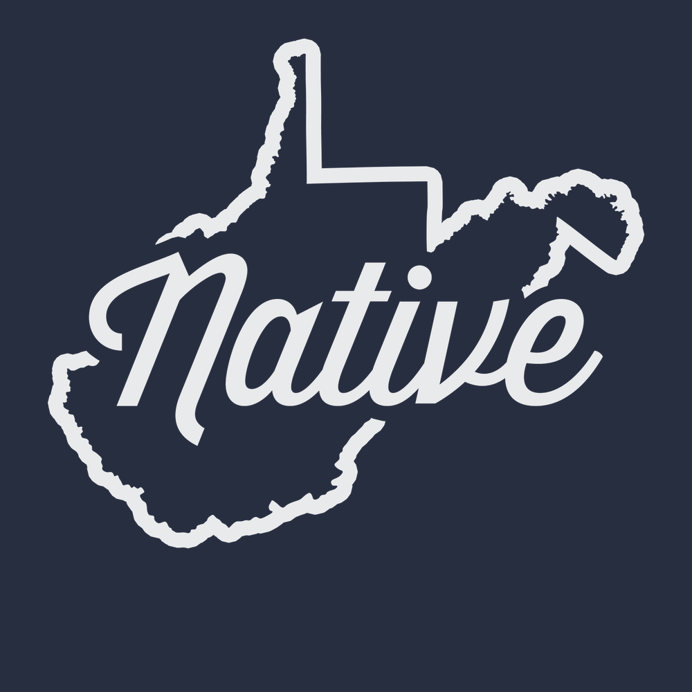 West Virginia Native T-Shirt NAVY