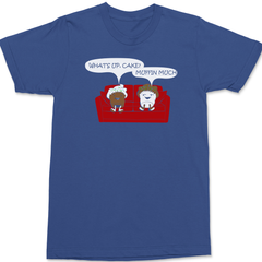 What's Up Cake Muffin Much T-Shirt BLUE