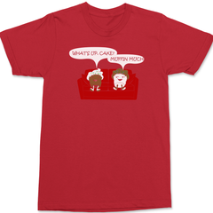What's Up Cake Muffin Much T-Shirt RED