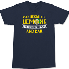 When Life Gives You Lemons T-Shirt Navy