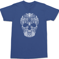 Whovian Skull T-Shirt BLUE