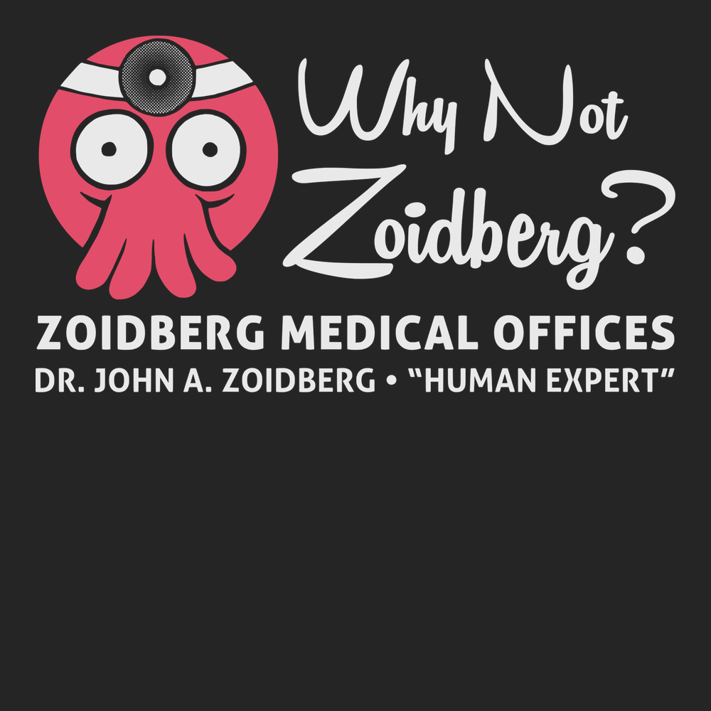 Why Not Zoidberg T-Shirt BLACK