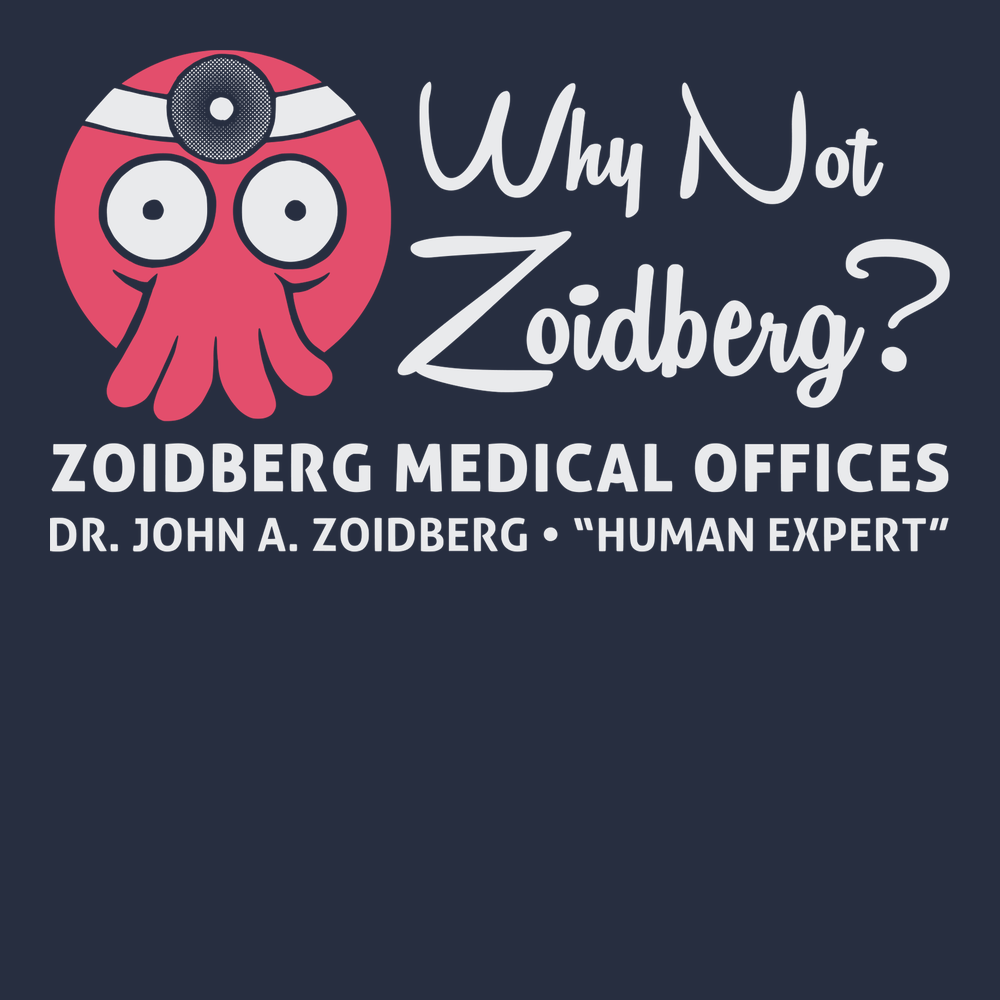 Why Not Zoidberg T-Shirt NAVY