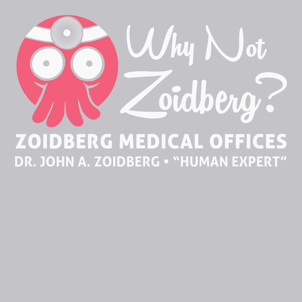 Why Not Zoidberg T-Shirt SILVER