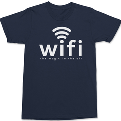 Wifi Magic In The Air T-Shirt NAVY