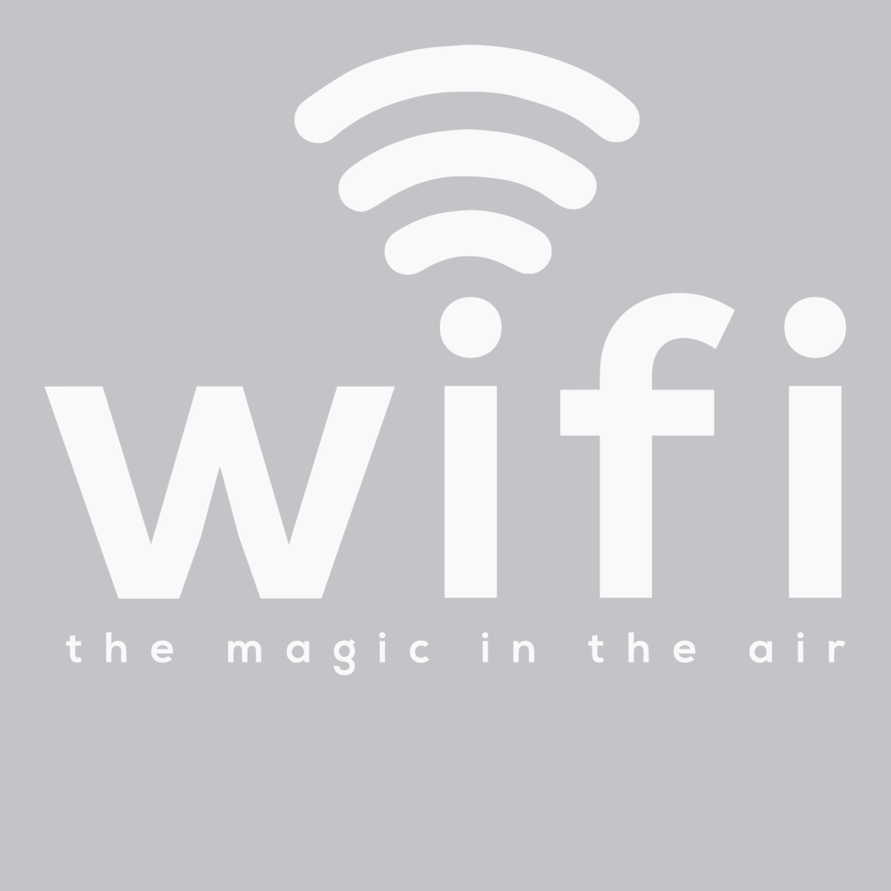 Wifi Magic In The Air T-Shirt SILVER