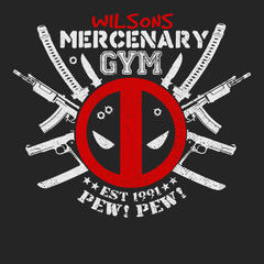 Wilson's Mercenary Gym T-Shirt BLACK