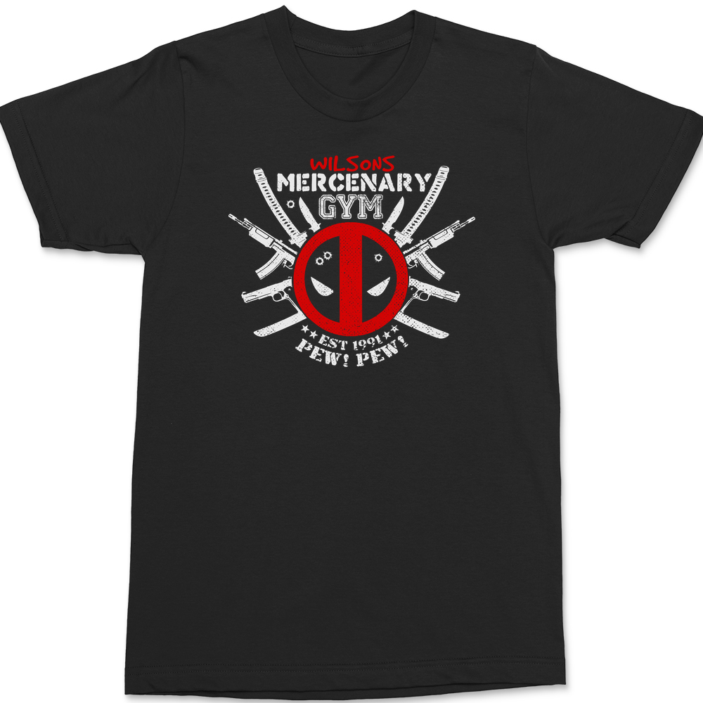 Wilson's Mercenary Gym T-Shirt BLACK