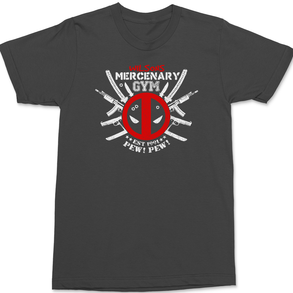 Wilson's Mercenary Gym T-Shirt CHARCOAL