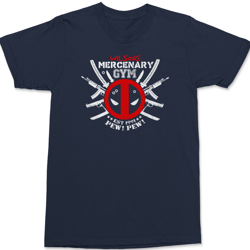 Wilson's Mercenary Gym T-Shirt NAVY