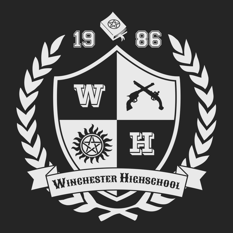 Winchester Highschool T-Shirt BLACK