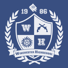 Winchester Highschool T-Shirt BLUE