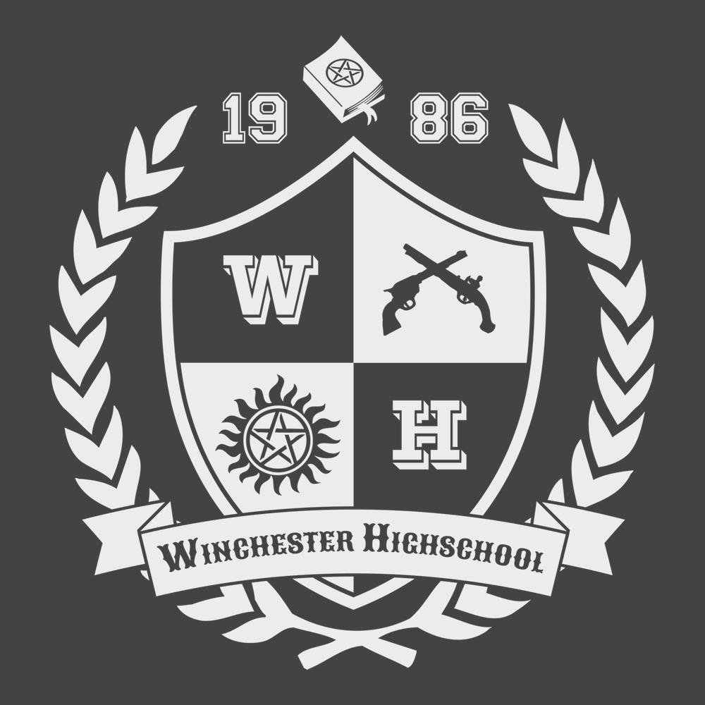 Winchester Highschool T-Shirt CHARCOAL