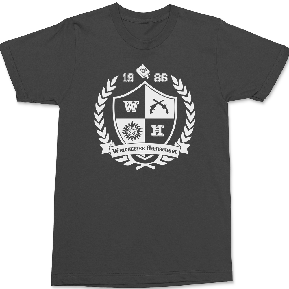 Winchester Highschool T-Shirt CHARCOAL