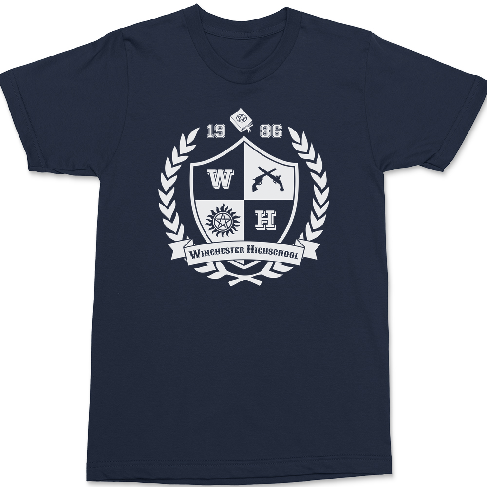 Winchester Highschool T-Shirt Navy