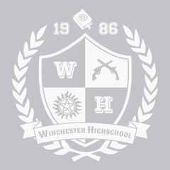 Winchester Highschool T-Shirt SILVER