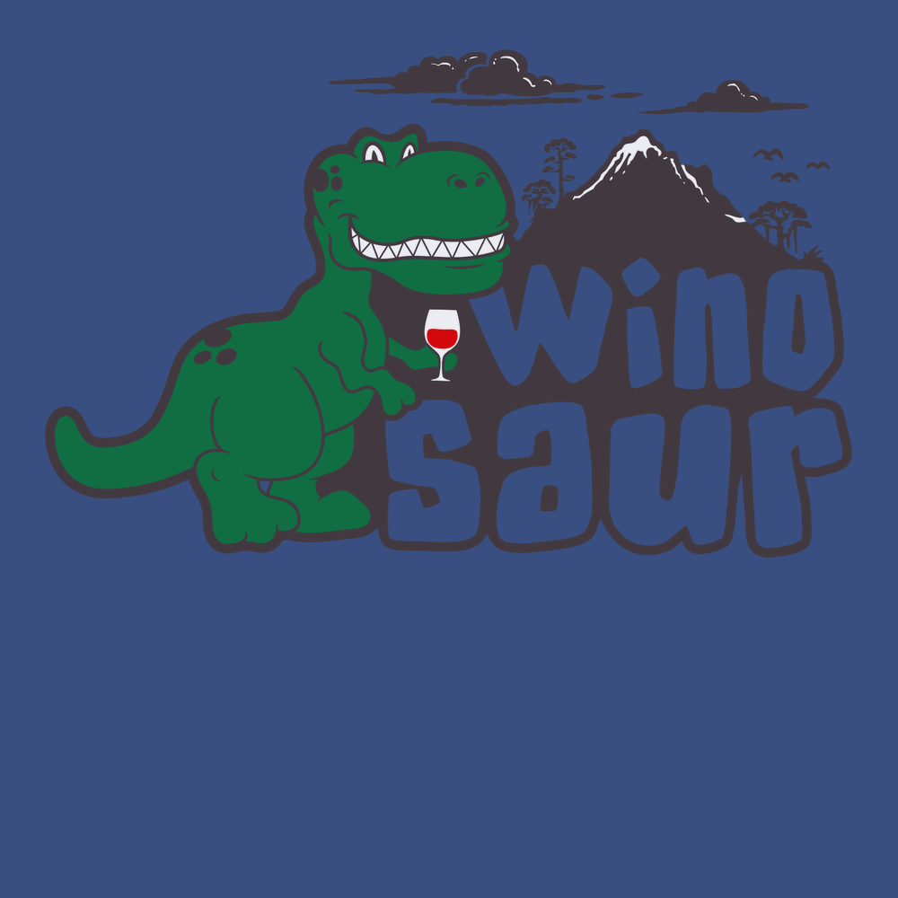 Winosaur T-Shirt BLUE