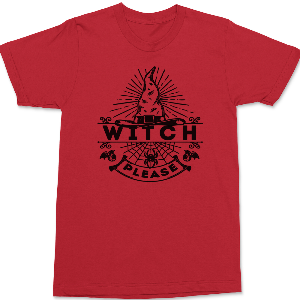 Witch Please T-Shirt RED