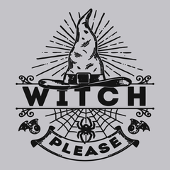 Witch Please T-Shirt SILVER
