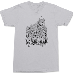 Wolf Mountain T-Shirt SILVER