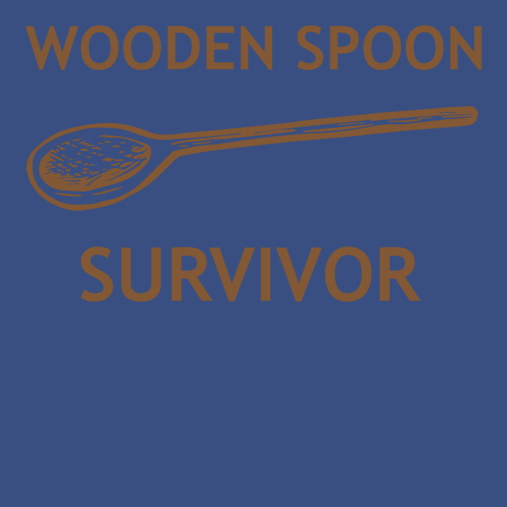Wooden Spoon Survivor T-Shirt BLUE